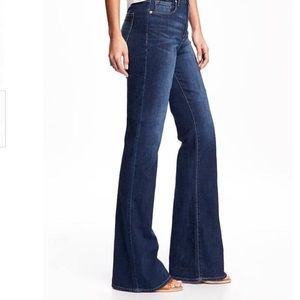 Old navy high rise flare bell bottoms